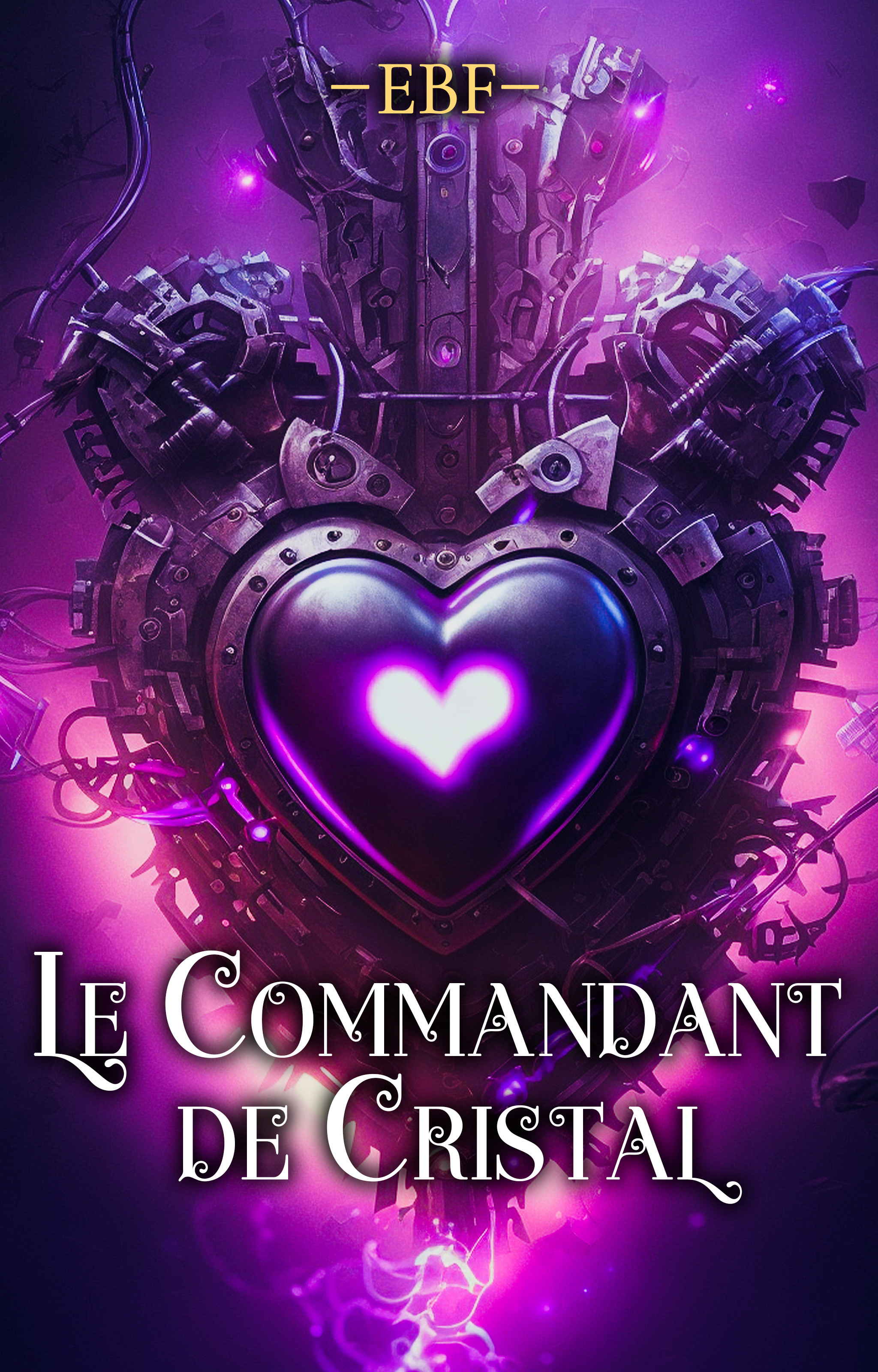 EBF : Le Commandant de Cristal - Couverture du livre