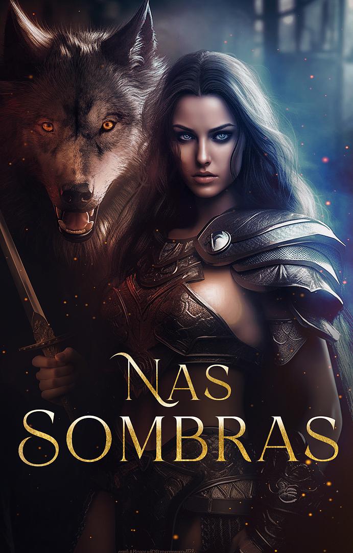 Nas Sombras - Capa do livro