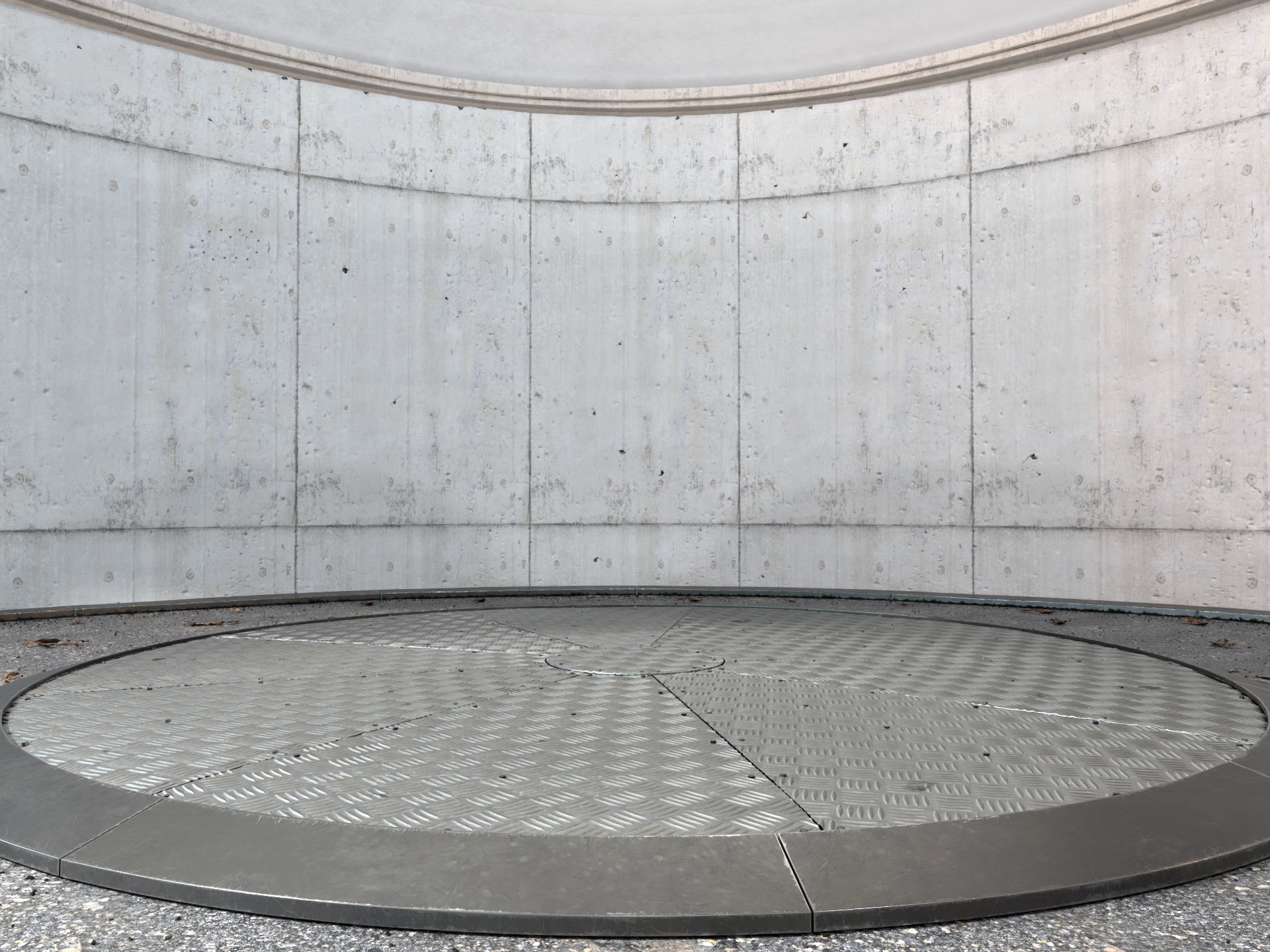 Concrete rotunda