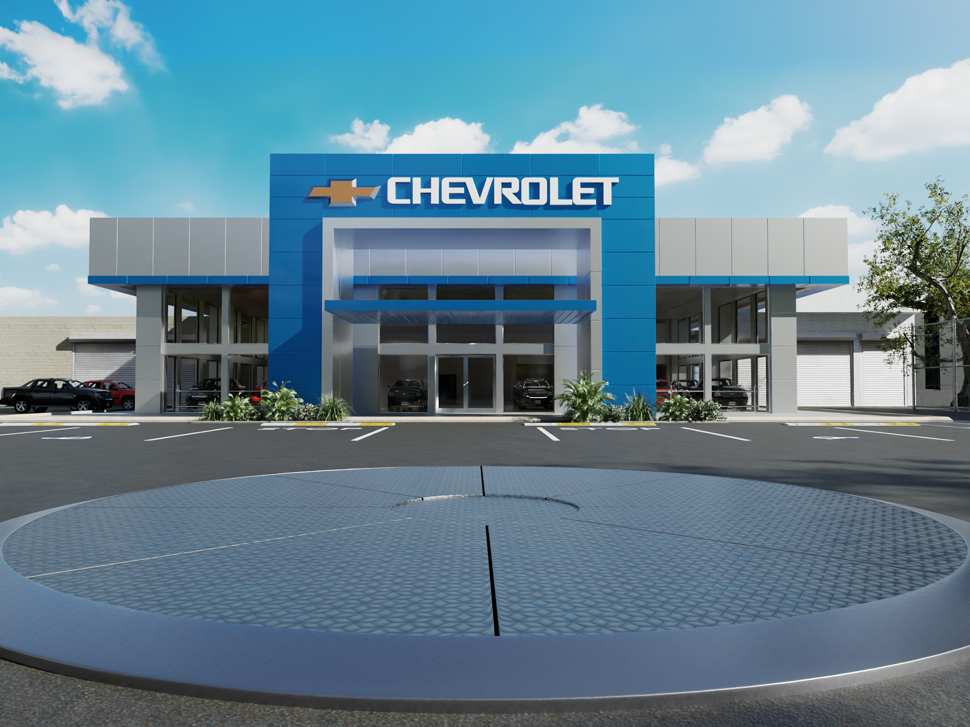 Brand storefront