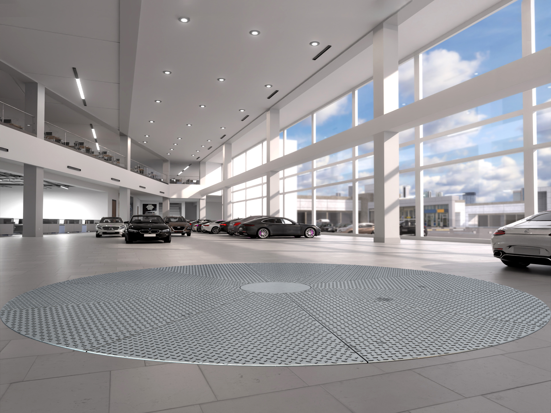 Dealership floor
