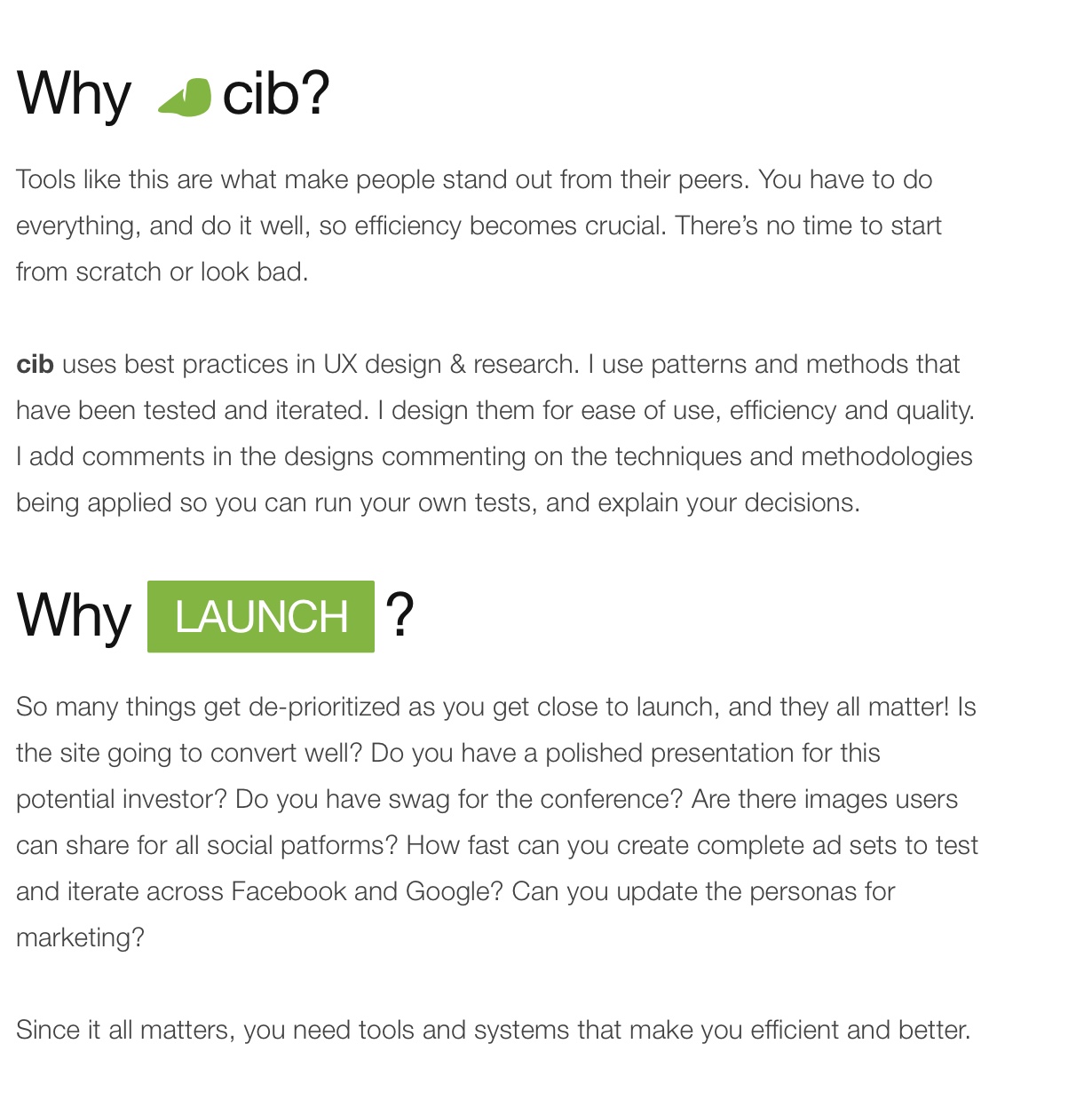 Company In a Box: Launch [UX Sketch Template] - 5