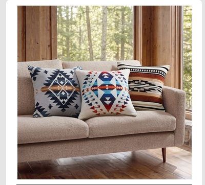 PENDLETON シェニール クッション 50cm×50cm