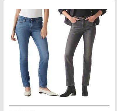 LEVI'S レディース クラシック ストレートジーンズ サイズ 25-29