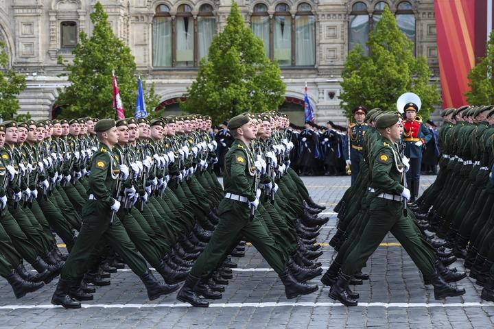 Russia: parata per giorno della vittoria in Grande guerra patriottica Russia: parata per giorno della vittoria in Grande guerra patriottica
