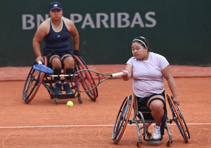 Francia: French Open, semifinali di doppio femminile in carrozzina Francia: French Open, semifinali di doppio femminile in carrozzina