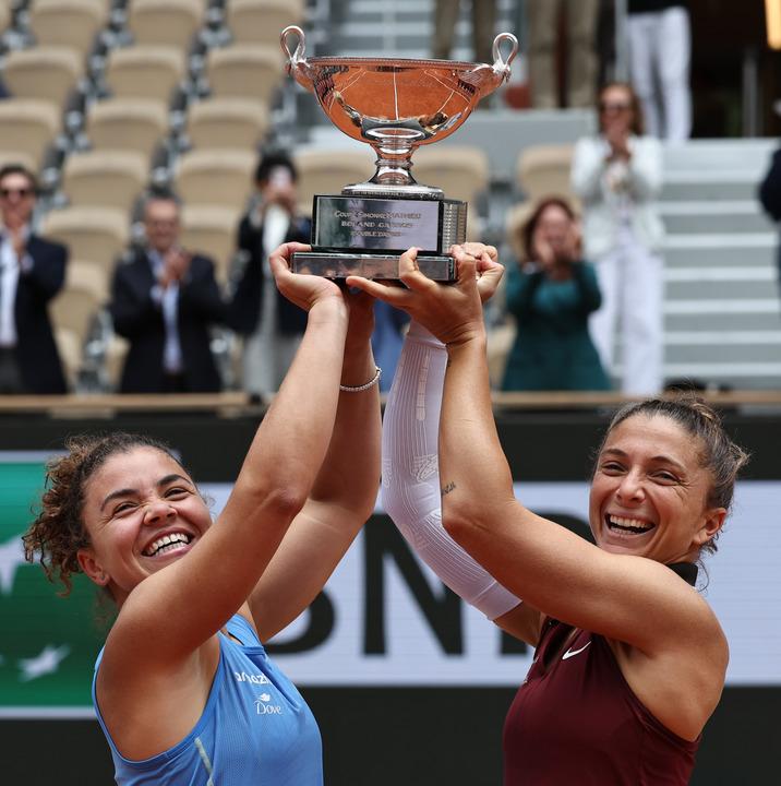 Francia: French Open, atlete italiane vincono finale doppio femminile Francia: French Open, atlete italiane vincono finale doppio femminile
