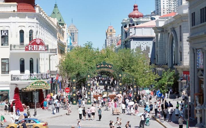 cina heilongjiang aumenta turismo estivo a harbin