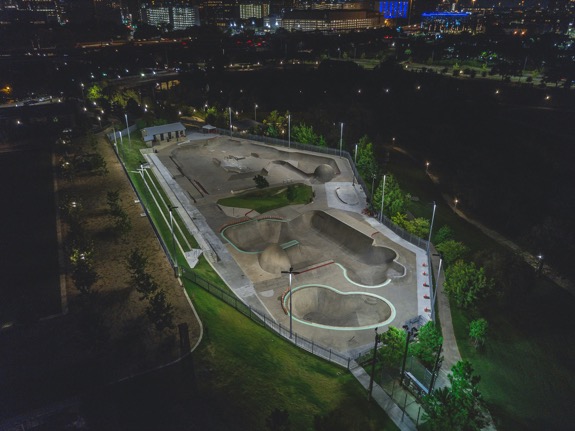 Background image of working with Parks & Public Spaces