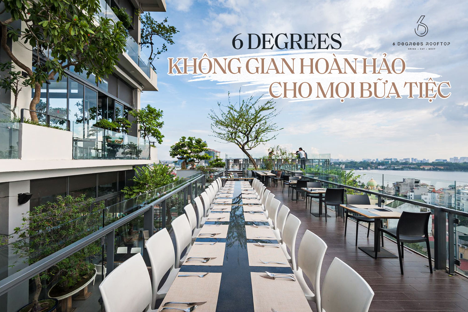 Hương vị 6 Degrees là sự kết hợp hoàn hảo giữa hương vị Việt Nam và phương Tây, tạo ra các món ăn độc đáo, phong phú và thơm ngon. Quán cũng có nhiều loại cocktail hấp dẫn, đảm bảo sẽ khiến bạn thích thú.