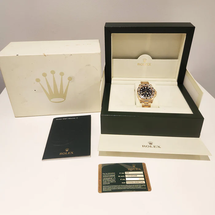 Rolex GMT-Master II 40 Yellow Gold Diamond-set and Gem-Set