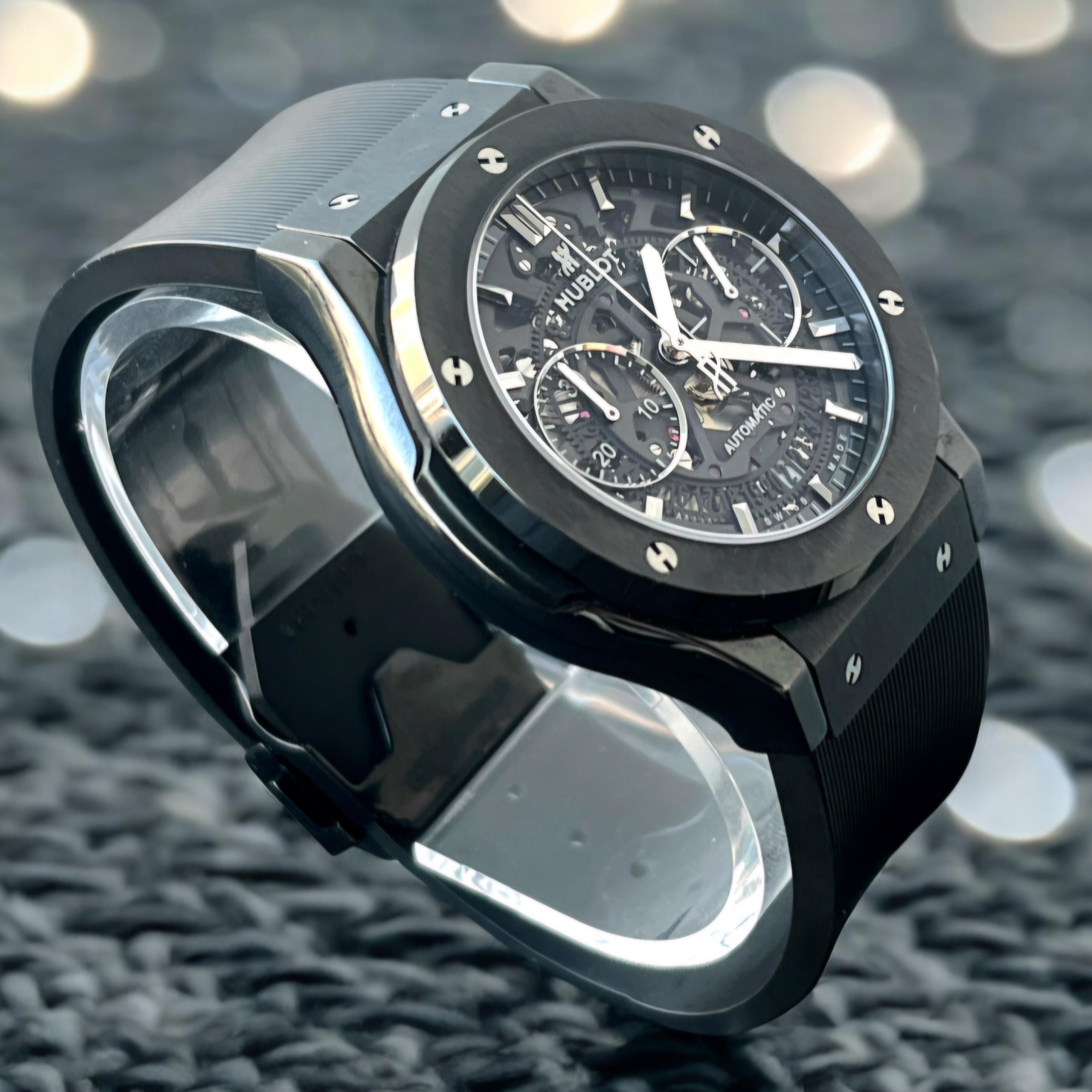 Hublot Classic Fusion Aerofusion Black Magic 45