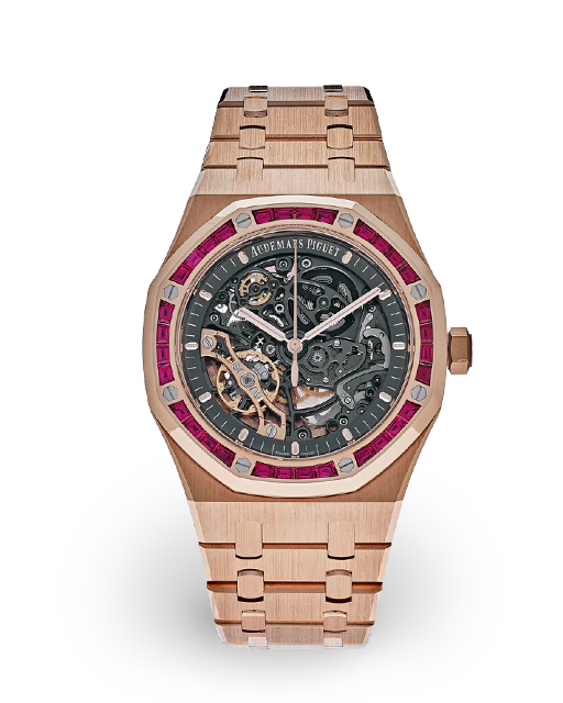 Audemars Piguet Unworn 2022 Double Balance Wheel Open worked Rose Gold