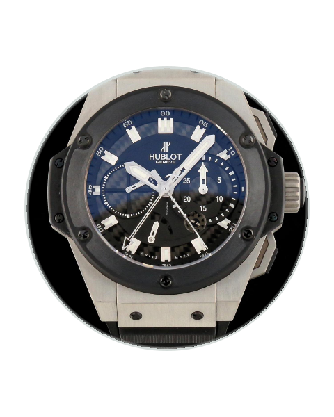 Hublot King Power 48 Zirconium and Titanium Skeletonized Strap