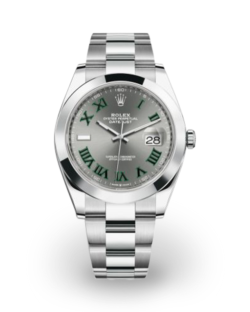 Rolex Datejust 41 Wimbledon Smooth Bezel Rolex Datejust 41