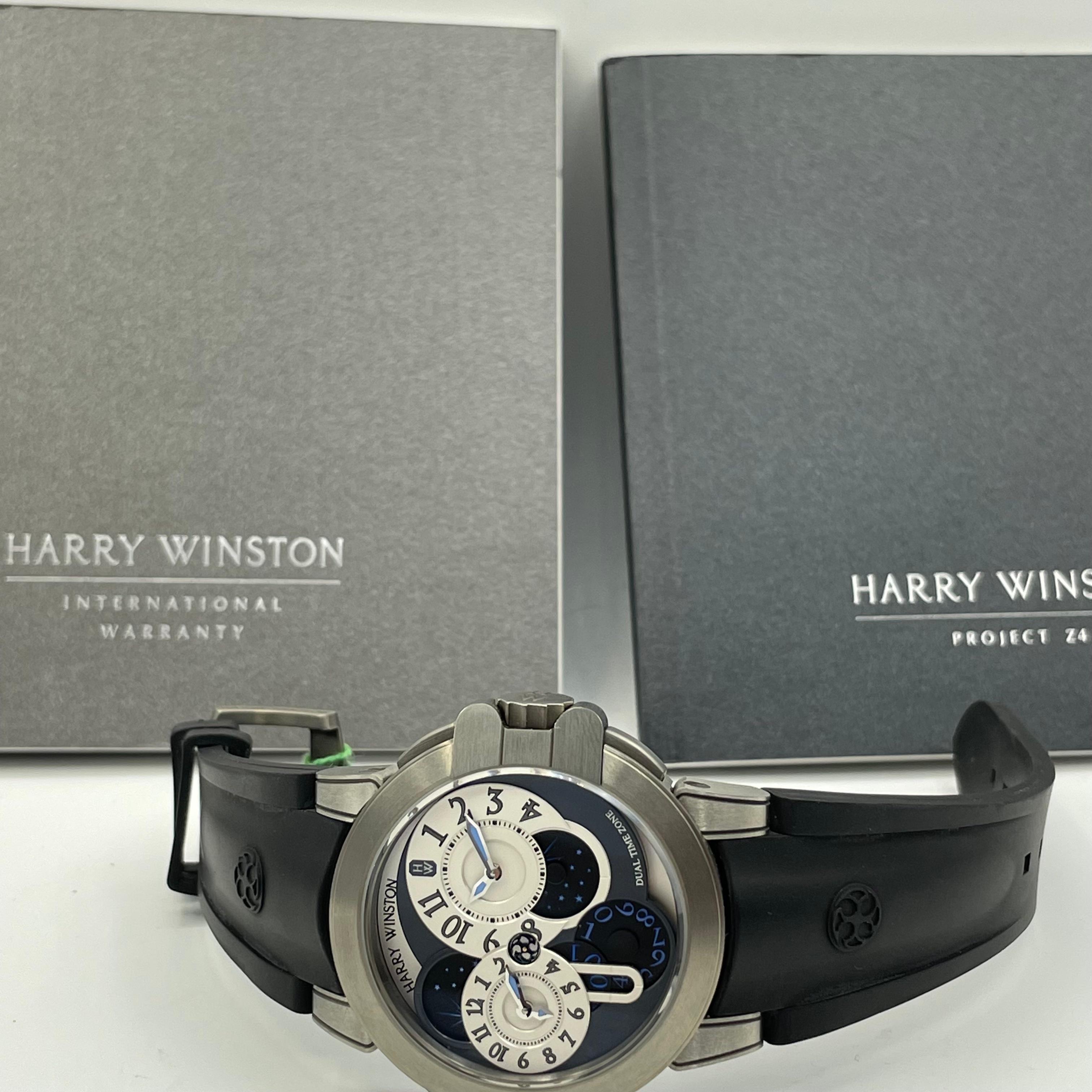 限定マット額装品/カウズ【Color Chart Lost time 2016】 Harry Winston Ocean Project Z4 Zalium Limited Edition 400