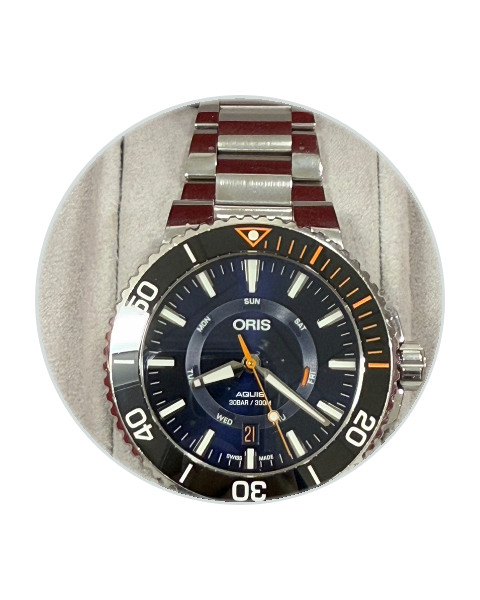 Stainless Steel Oris Aquis Staghorn Restoration Limited Edition