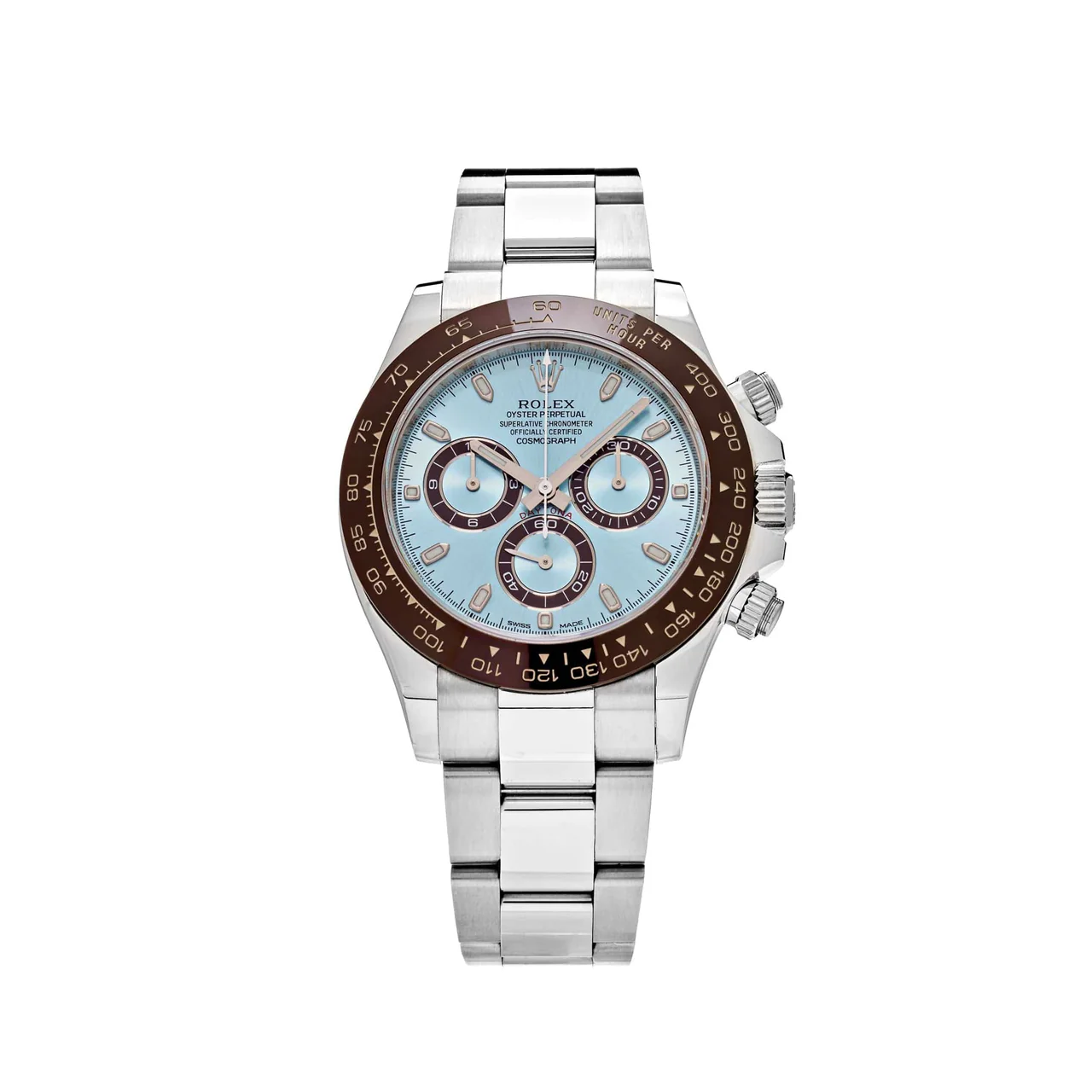 50th Anniversary Daytona Ice Blue Price Rolex 950 Platinum