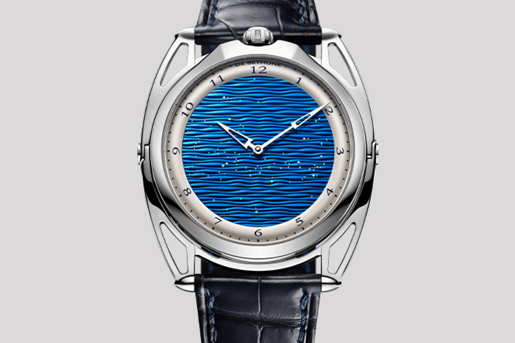 De Bethune DB28 XP Kind of Blue 43 Titanium / Blue / Strap