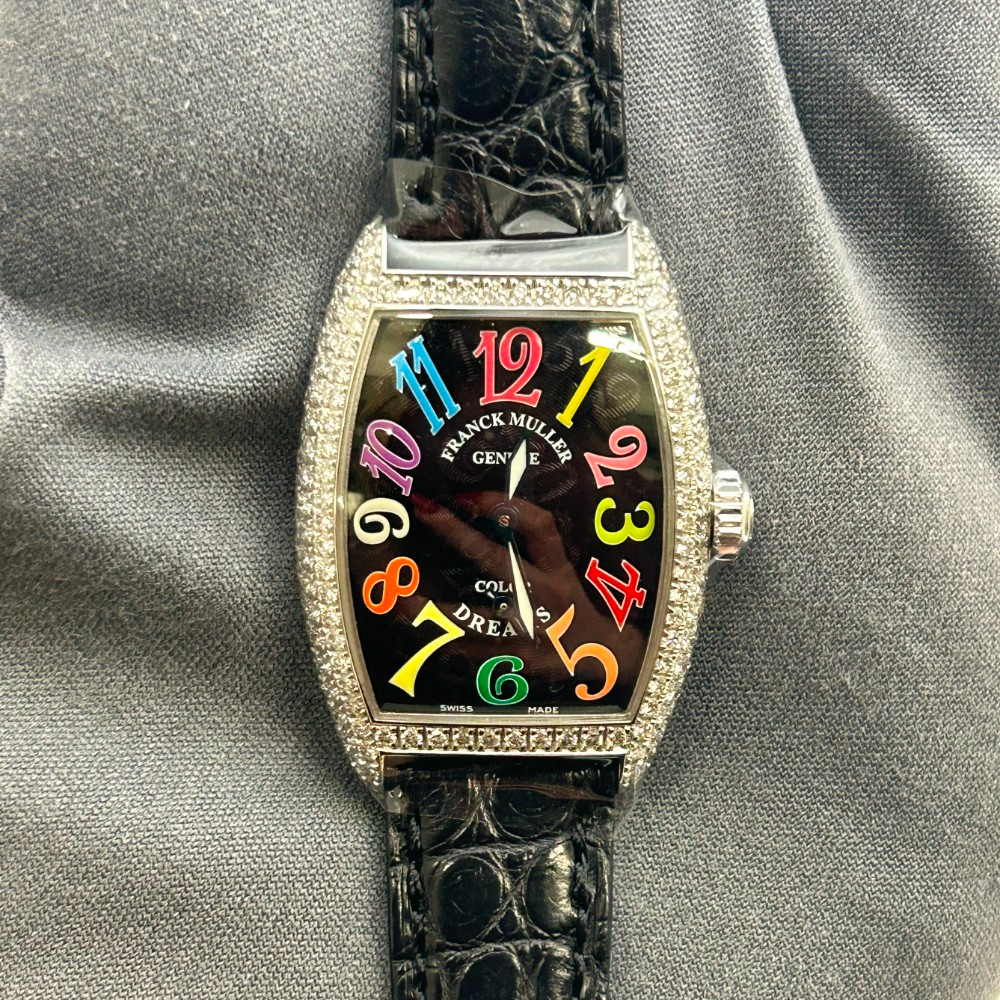Franck Muller Cintrée Curvex Color Dreams White Gold Franck Muller Cintrée Curvex Color Dreams White Gold