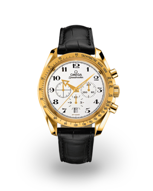 Omega Speedmaster Broad Arrow Yellow Gold / Enamel 3656.20.31 