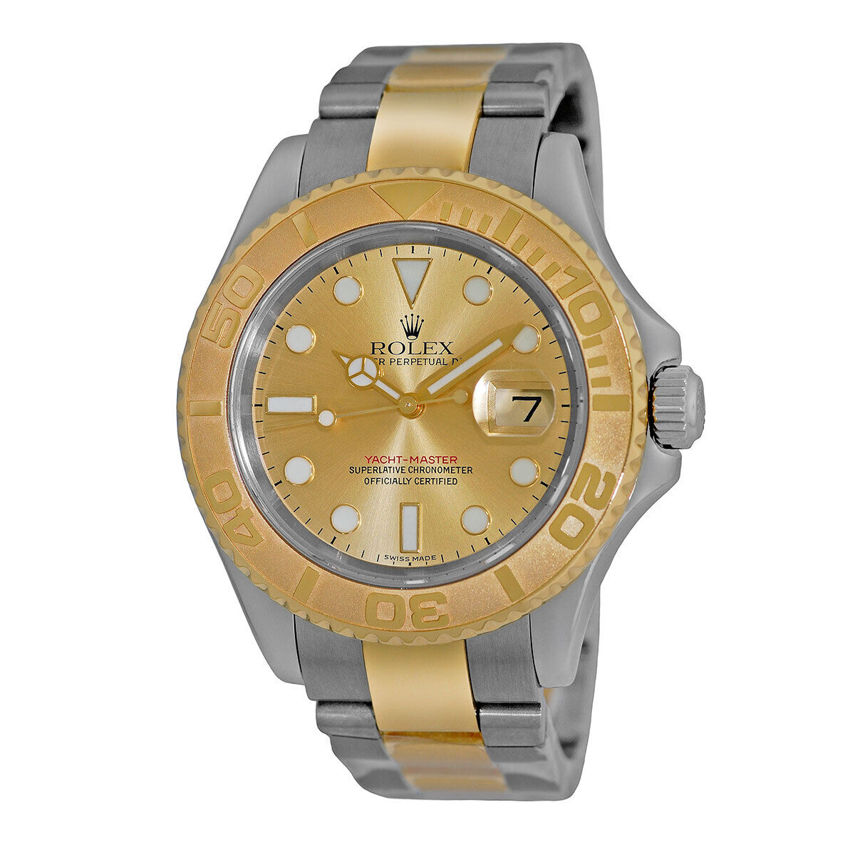 Rolex Yacht-Master Two-Tone 16623 Pre-owned Champagne