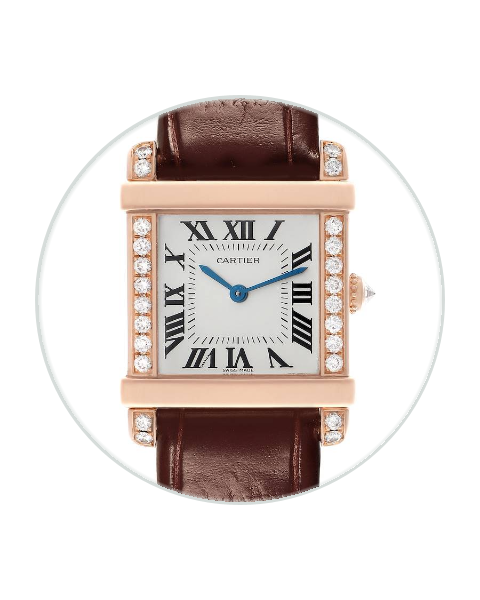 キューティフル　ローズゴールド Cartier Tank Rose Gold | Authenticated In-House | Bezel