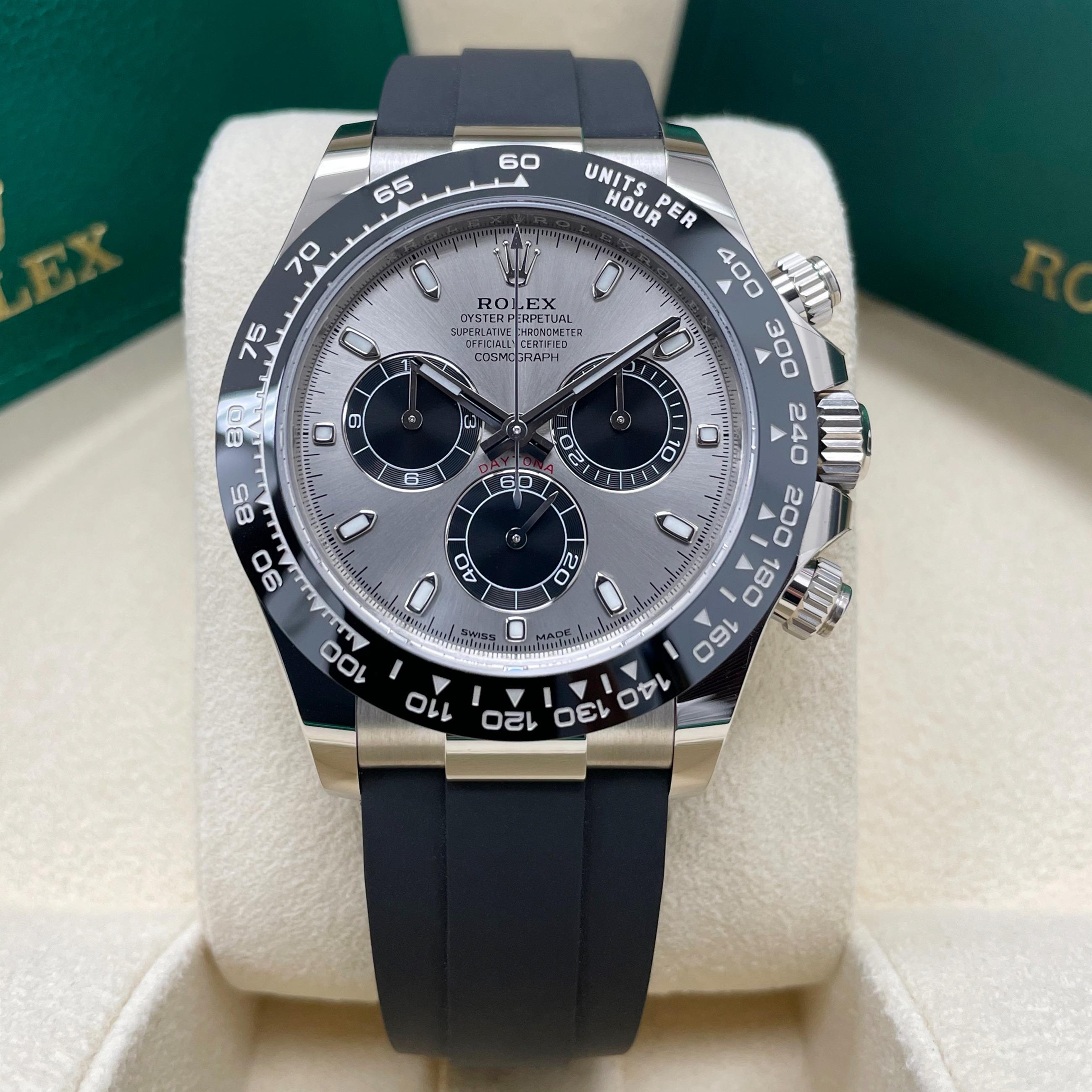 Daytona white gold ceramic deals