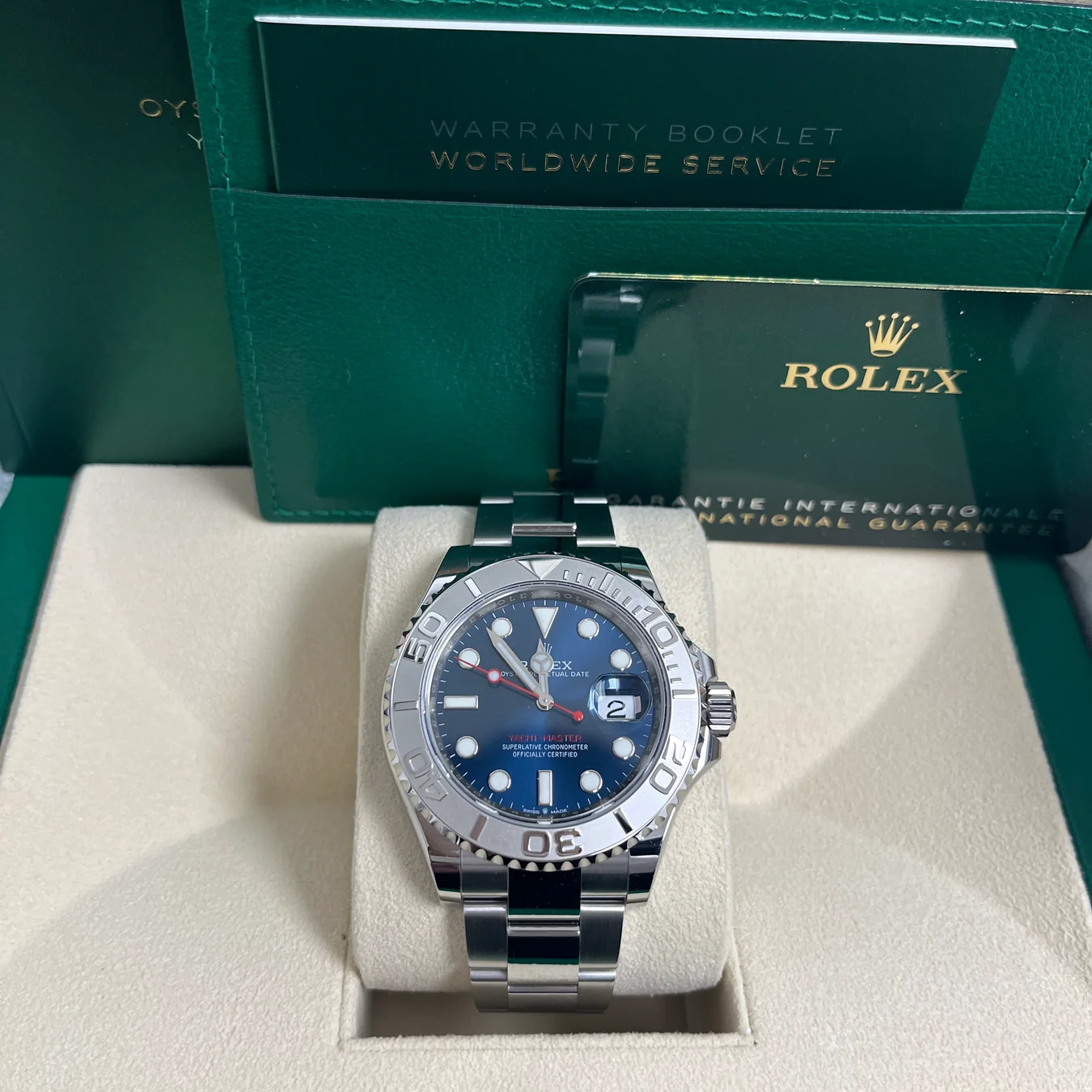 Rolex Yacht-Master 40 126622 Blue Dial - 2021