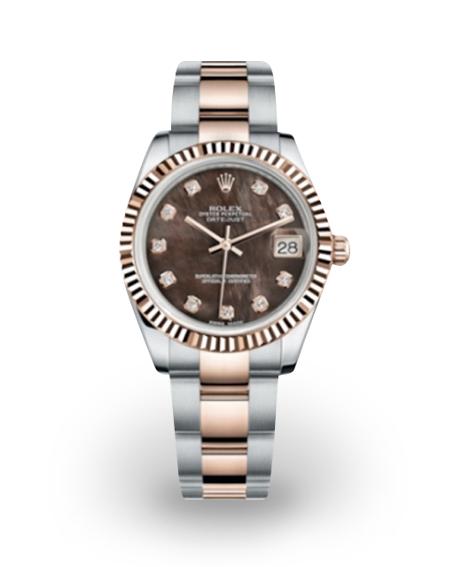 Rolex Datejust 31 Two-Tone / Fluted / Tahitian MOP / Diamond-Set