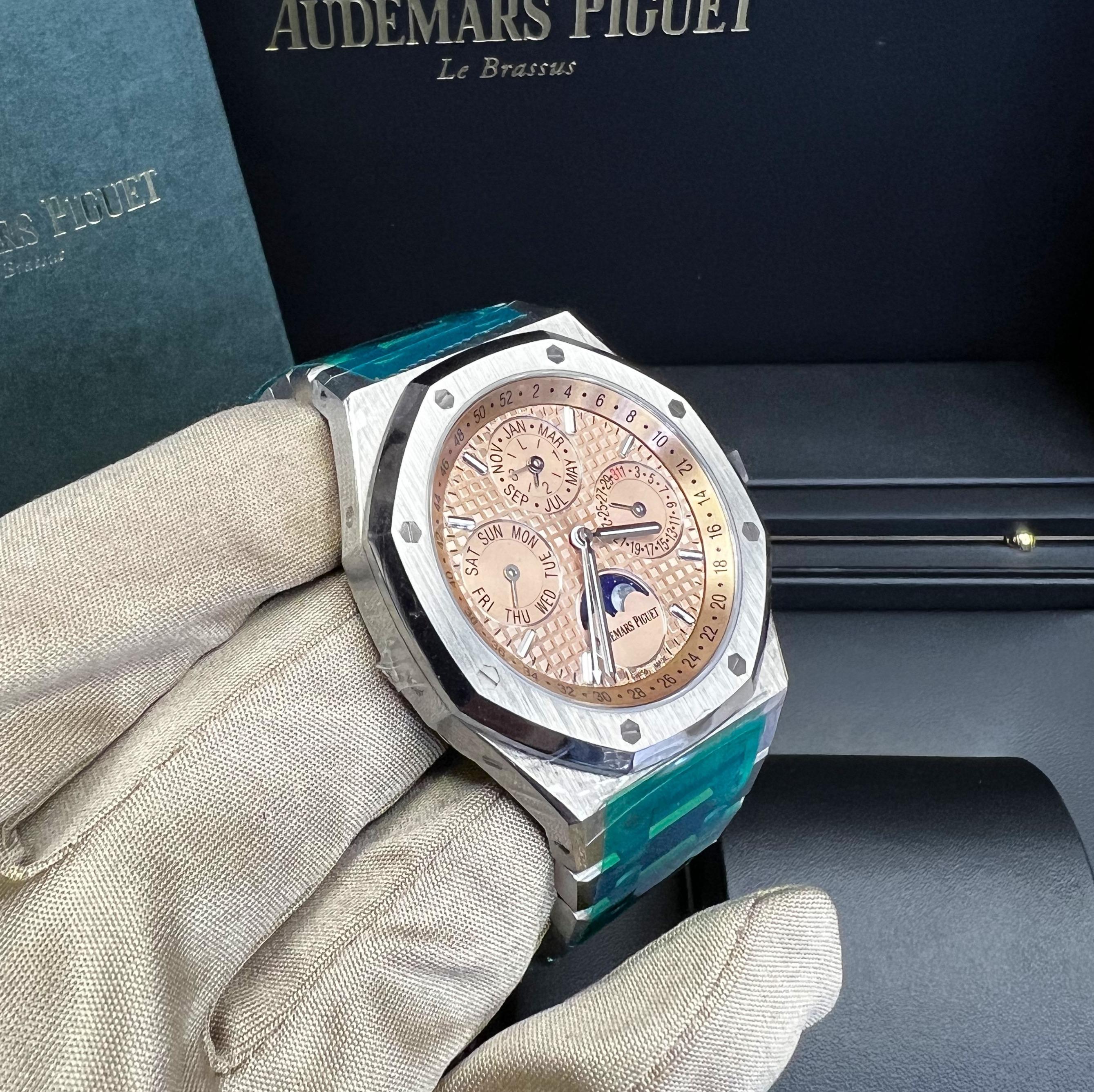 25820PT.OO.0944PT.04 Audemars Piguet Royal Oak Perpetual Platinum