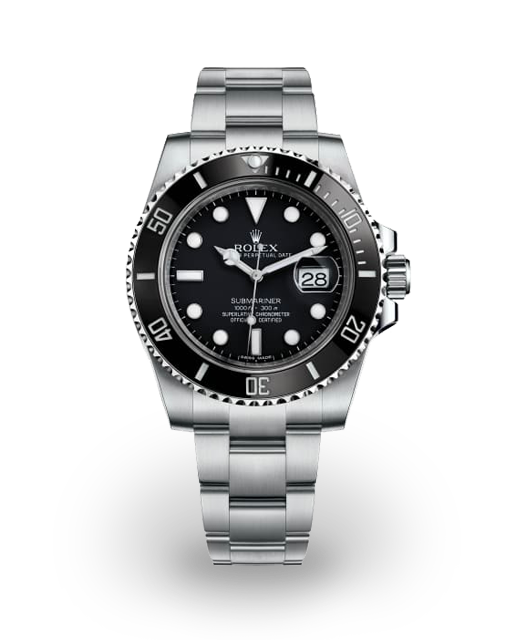 Mens Rolex Submariner - Black Date Dial Watch - 116610LN - 2016