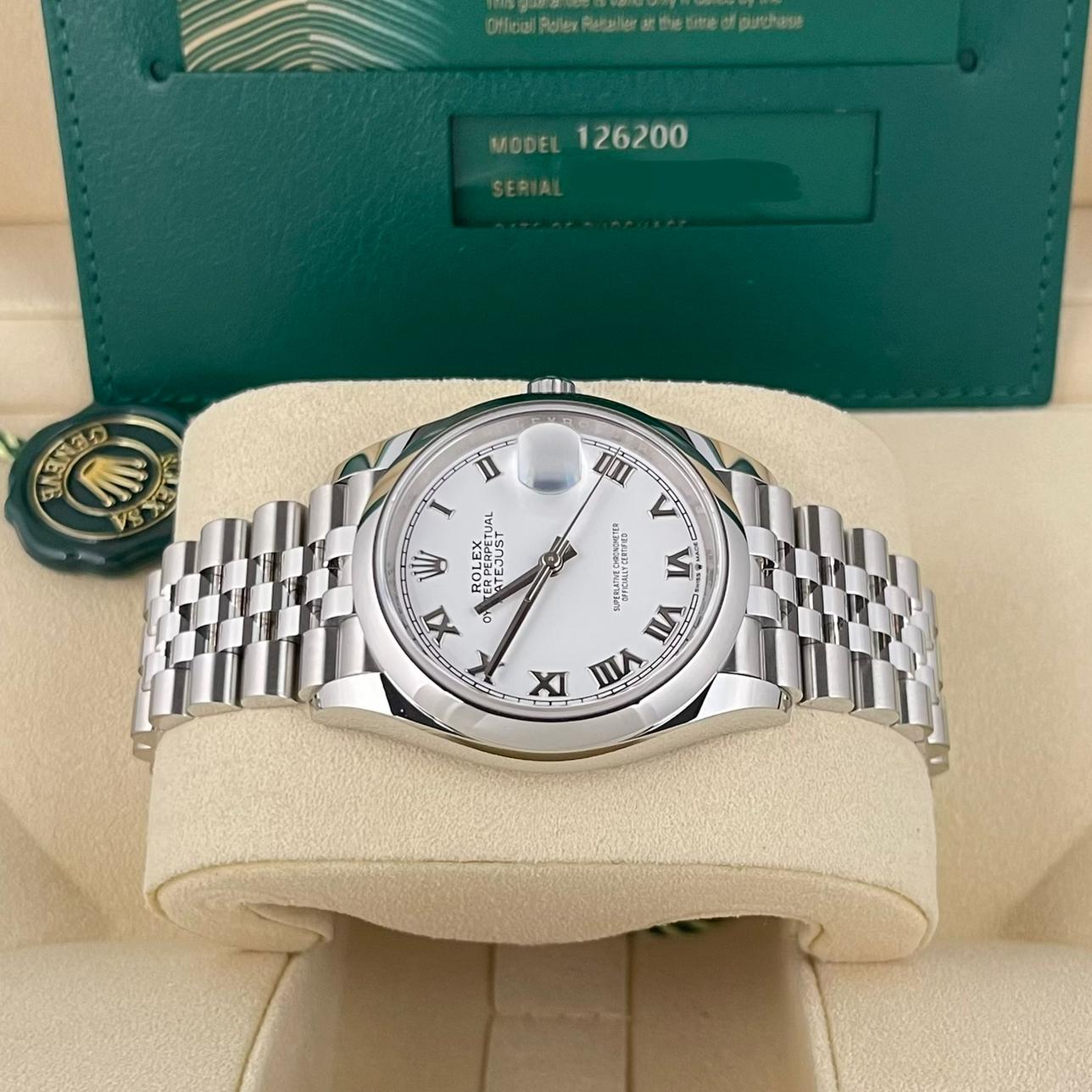 Rolex Datejust 36 126200 Stainless steel Green 2024 Japan