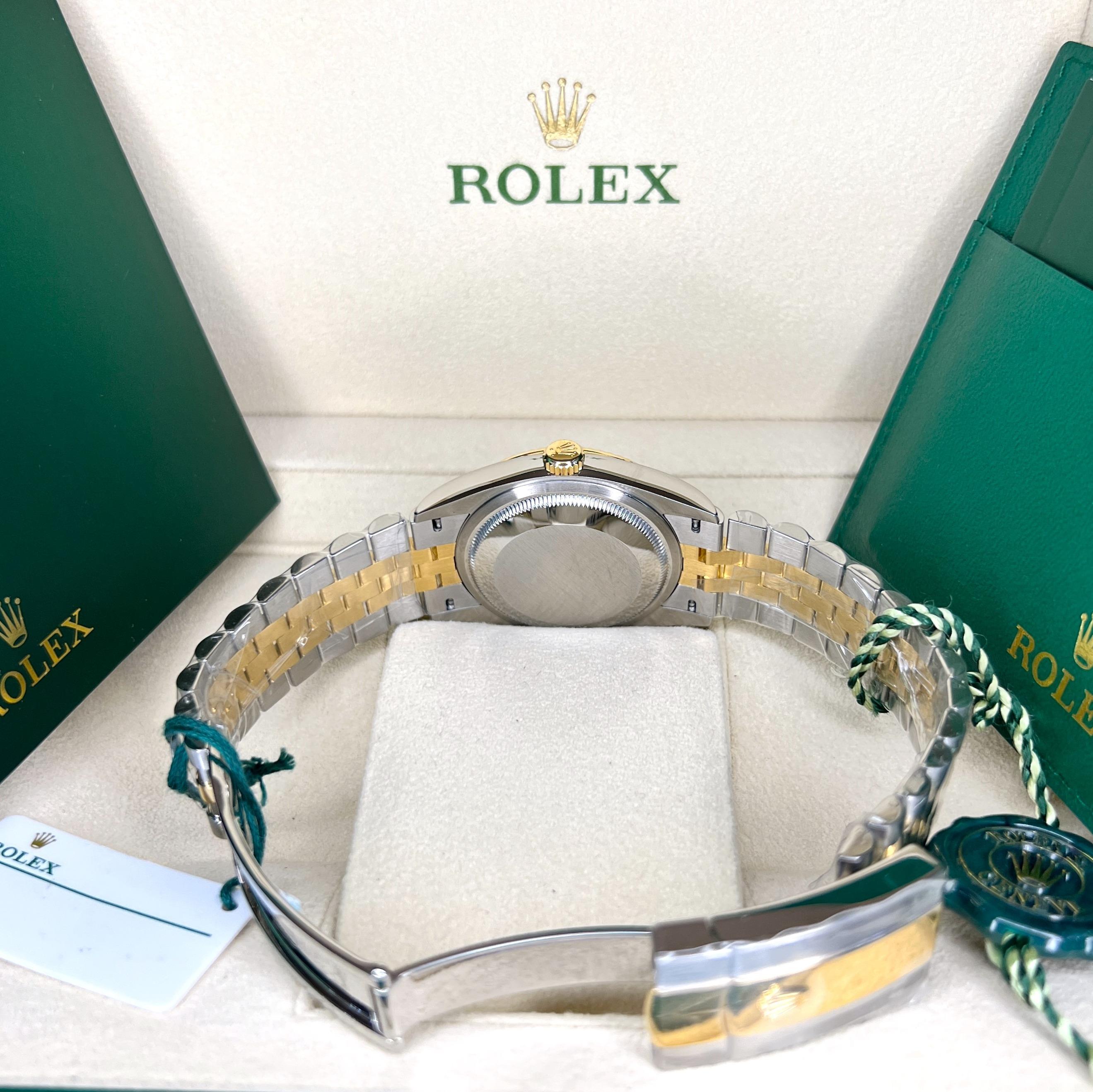 Rolex Datejust 36 Two-Tone Fluted / White / Jubilee 126233 Rolex Datejust 36 Two-Tone Fluted / White / Jubilee 126233