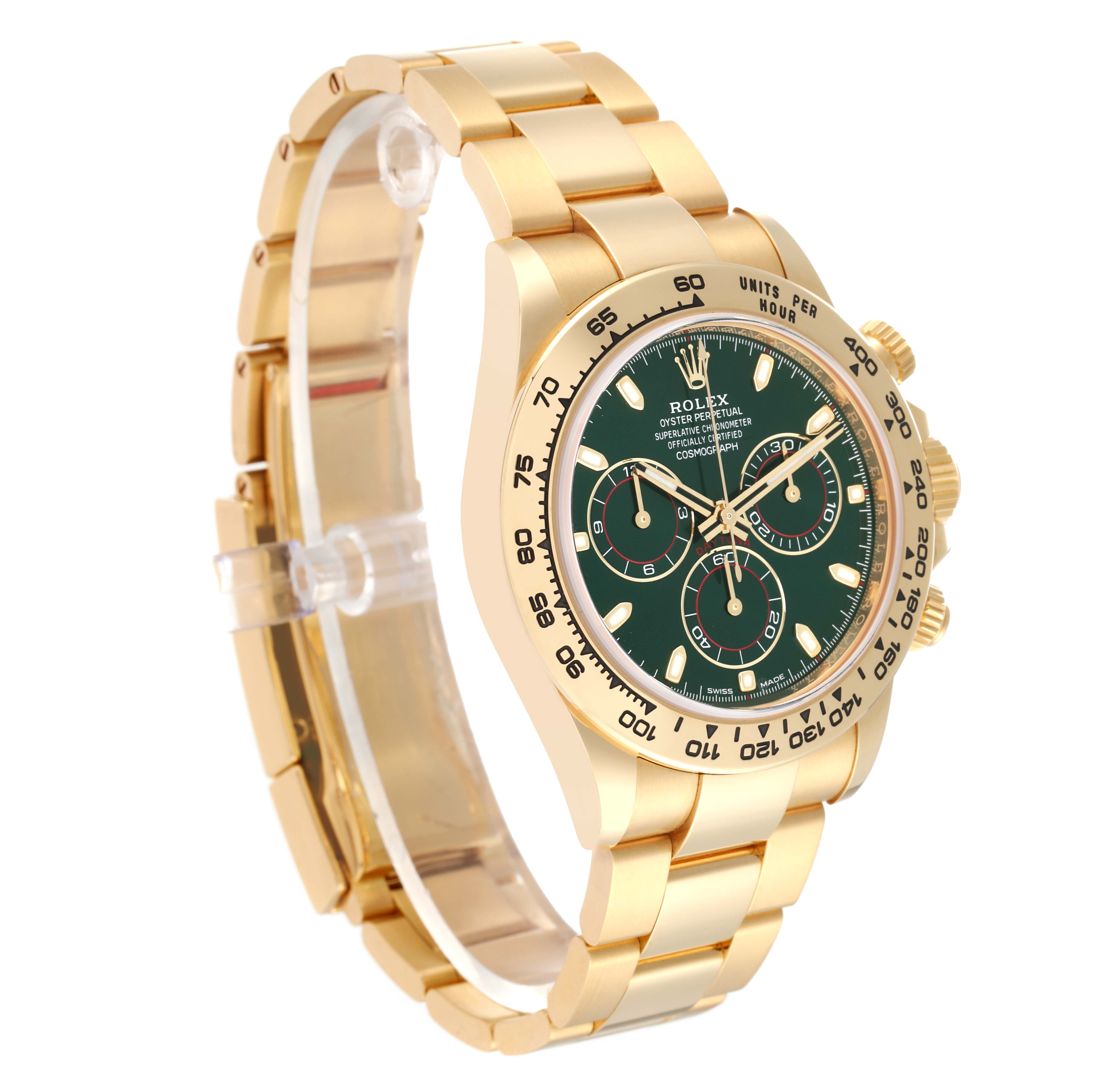 Rolex Daytona John Mayer Yellow Gold Green 116508 COMPLETE Discontinued 2020