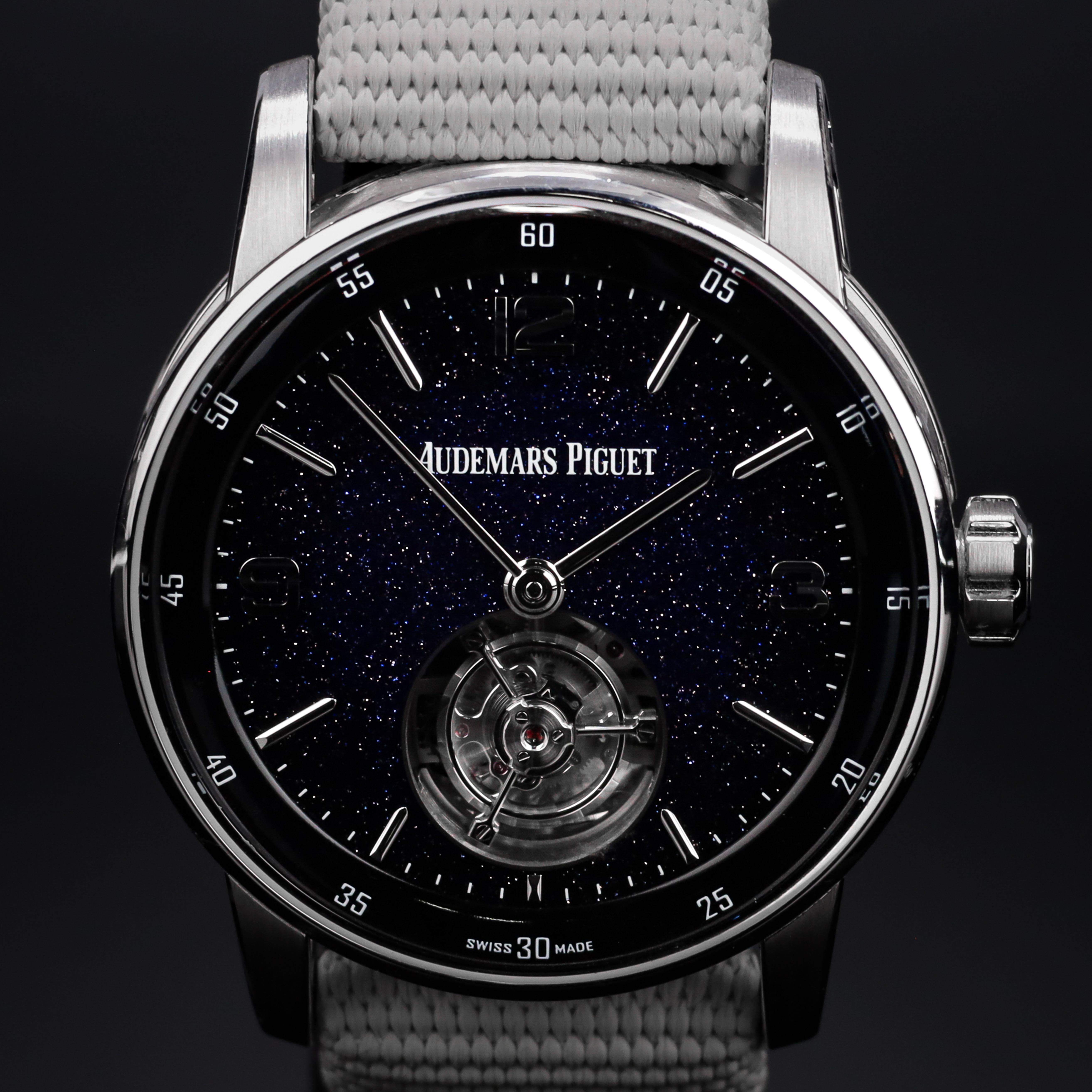 オーデマピゲ　AP code1159 アリゲーター Auction: 2021 Audemars Piguet CODE 11.59 Tourbillon White