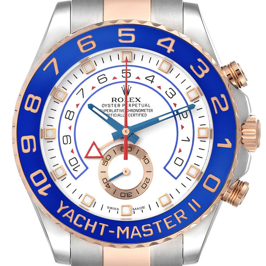 Rolex Yacht-Master II Two-Tone 116681-0001 Watches | Bezel
