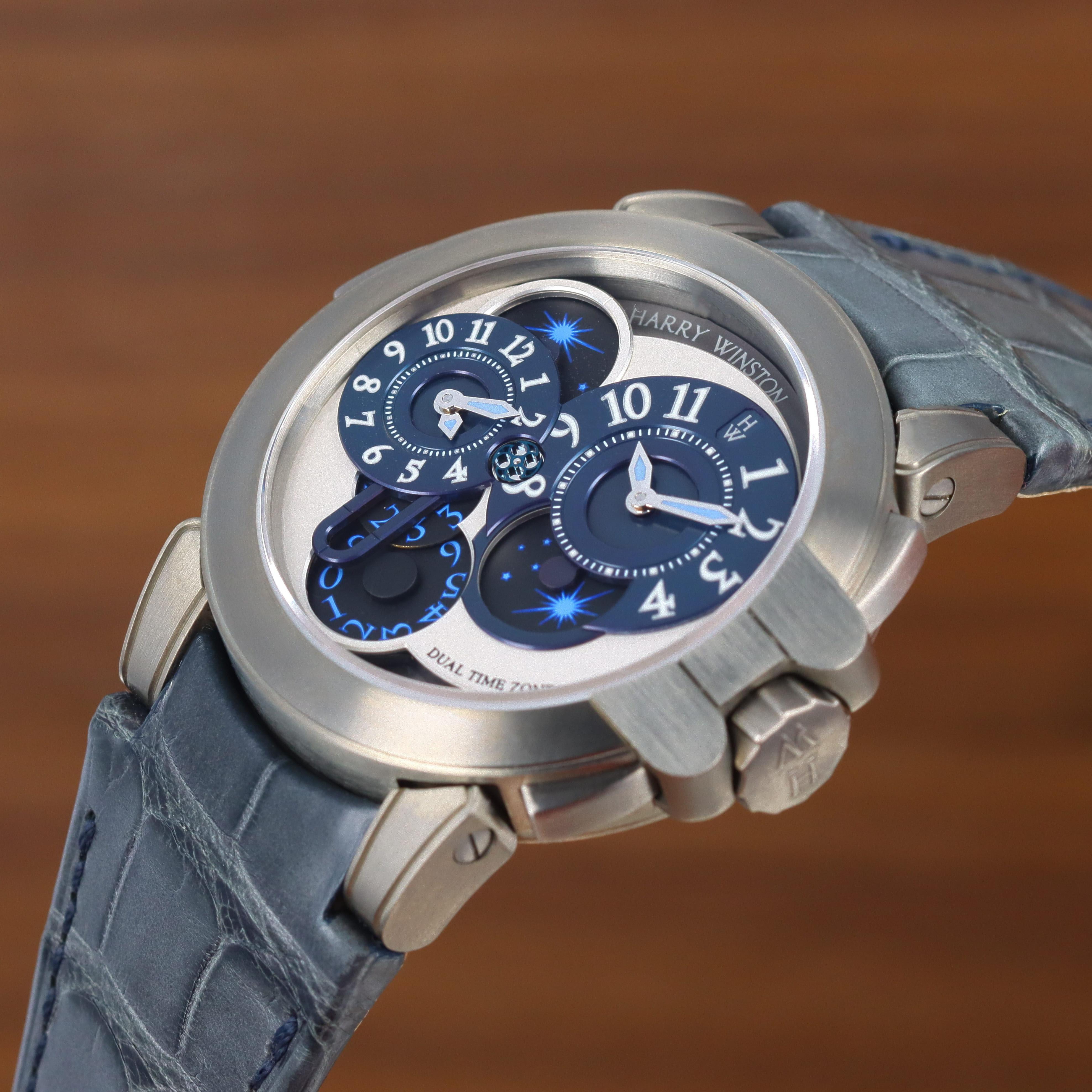 Harry Winston Project Z4 Ocean Dual Time Limited Edition of 25 400