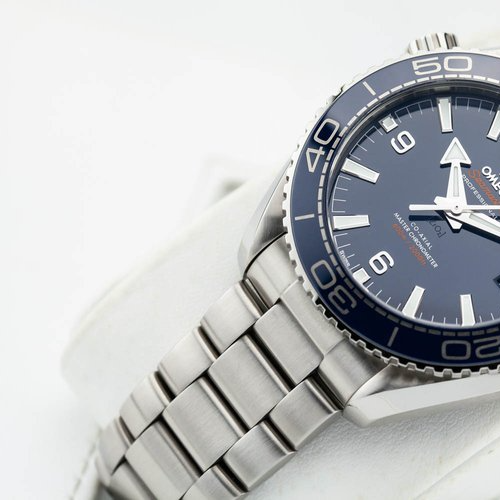 Planet Ocean 600M Seamaster steel Chronometer Watch 215.30.40.20.03.001