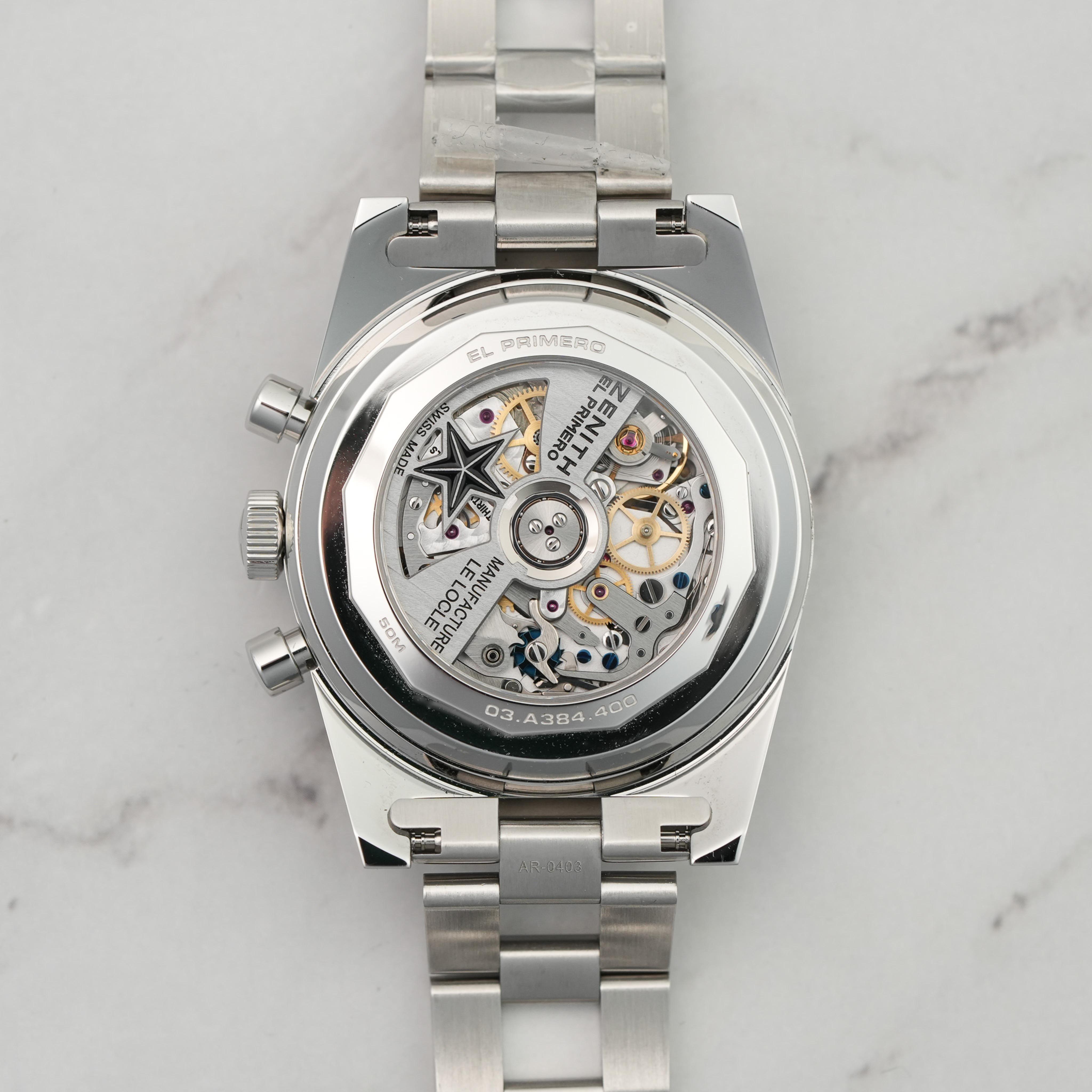 Zenith El Primero A384 Revival 50th Anniversary El Primero