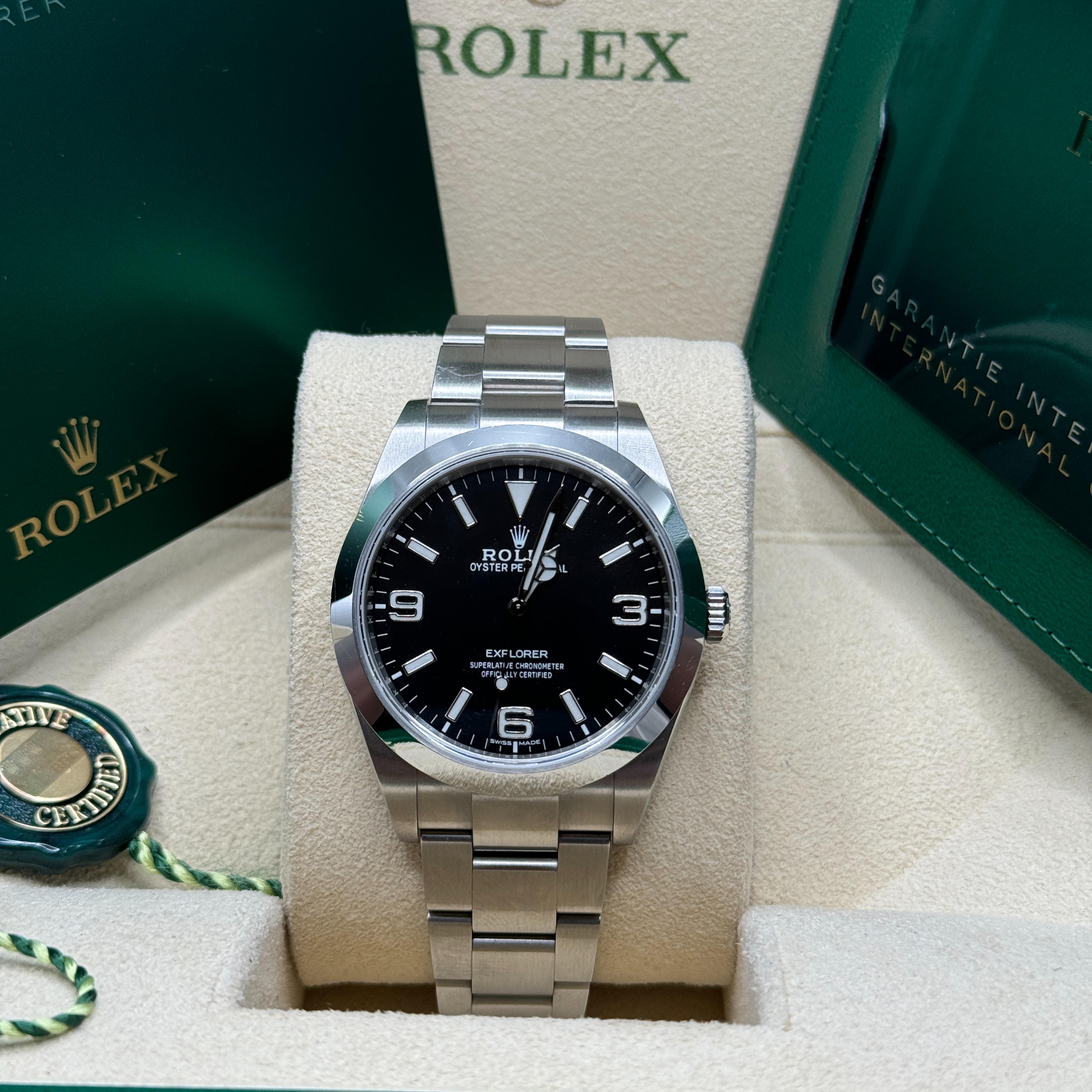Rolex Explorer 39 / Mark 2 214270-0003 Watches | Bezel