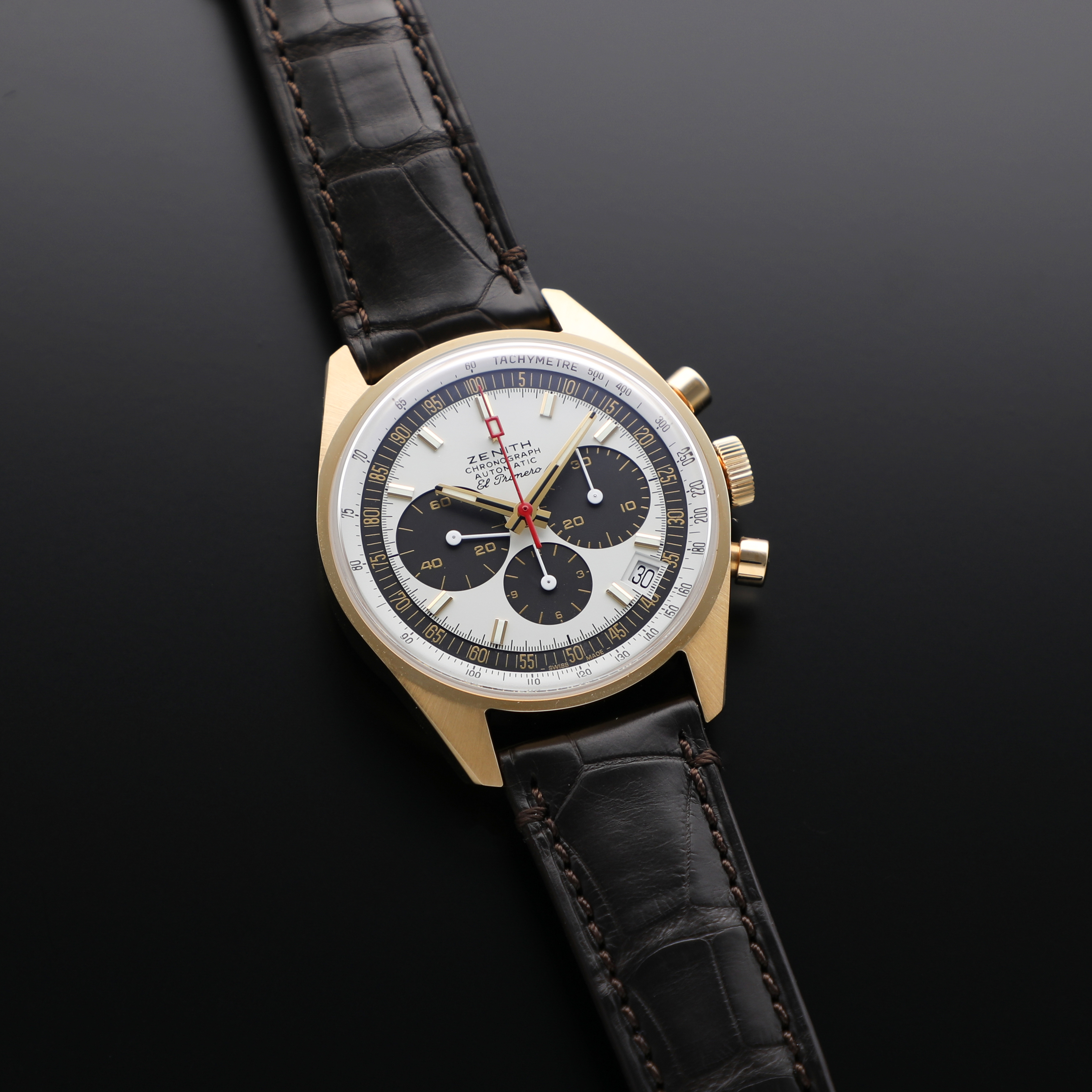 Zenith El Primero A381 Revival 50th Anniversary El Primero Yellow Gold 