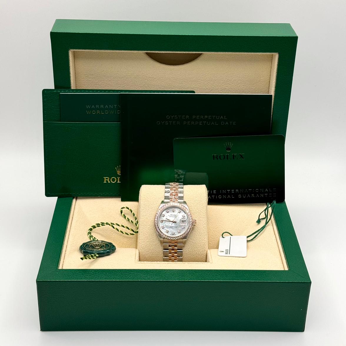 Auction: 2024 Rolex Lady-Datejust 28 Two-Tone / Diamond-Set