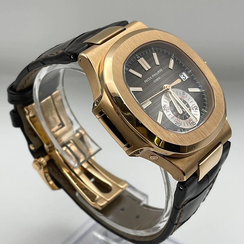 Patek Philippe  Nautilus Chronograph Date Rose Gold 5980R-001