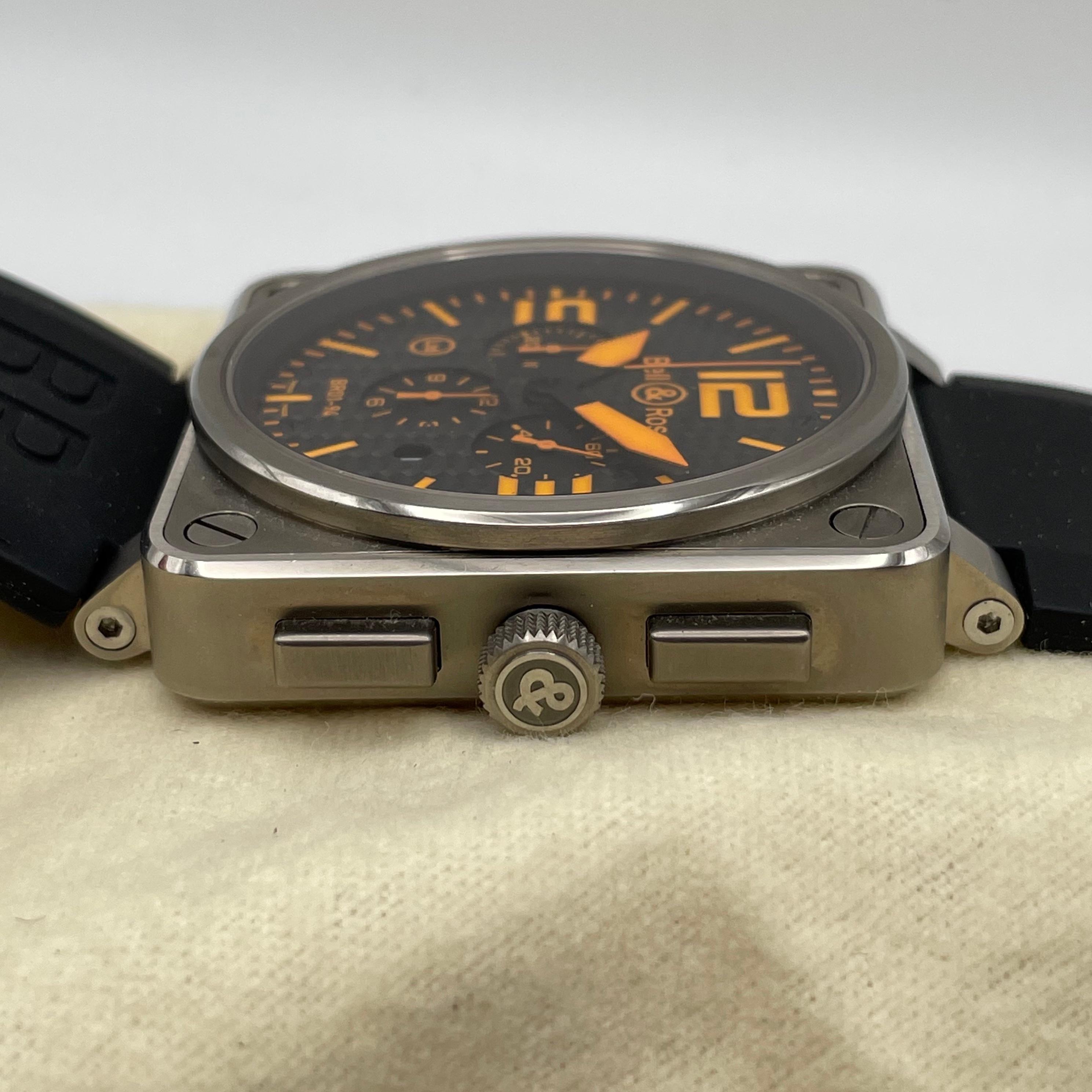 Bell ross titanium orange cheap