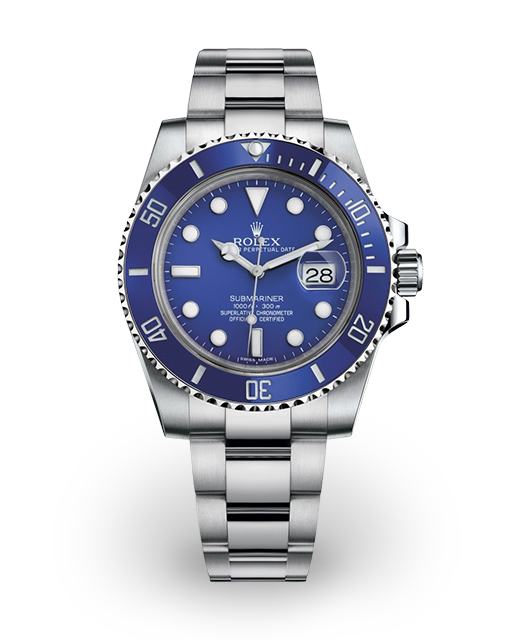 Rolex Submariner Date "Smurf" 116619LB-0001 | Bezel