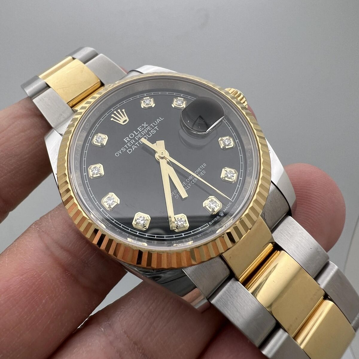 Rolex Datejust 36 Oystersteel and yellow gold Ref# 126233-0022