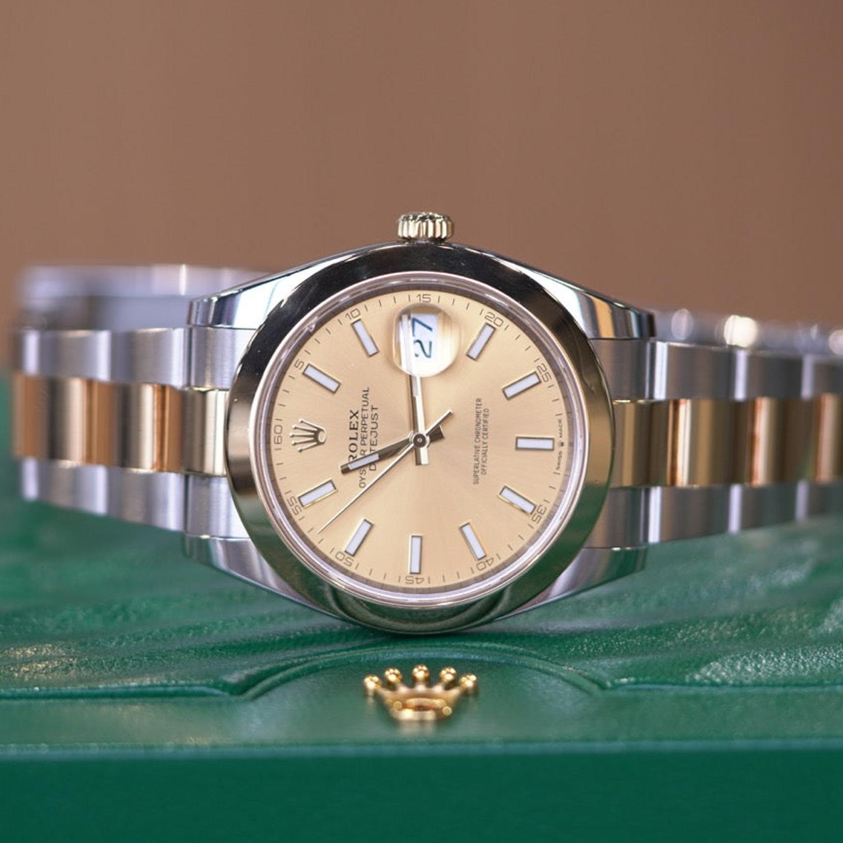 Rolex Datejust 41 Two-Tone / Smooth / Champagne / Oyster Rolex Datejust 41 Two-Tone / Smooth / Champagne / Oyster