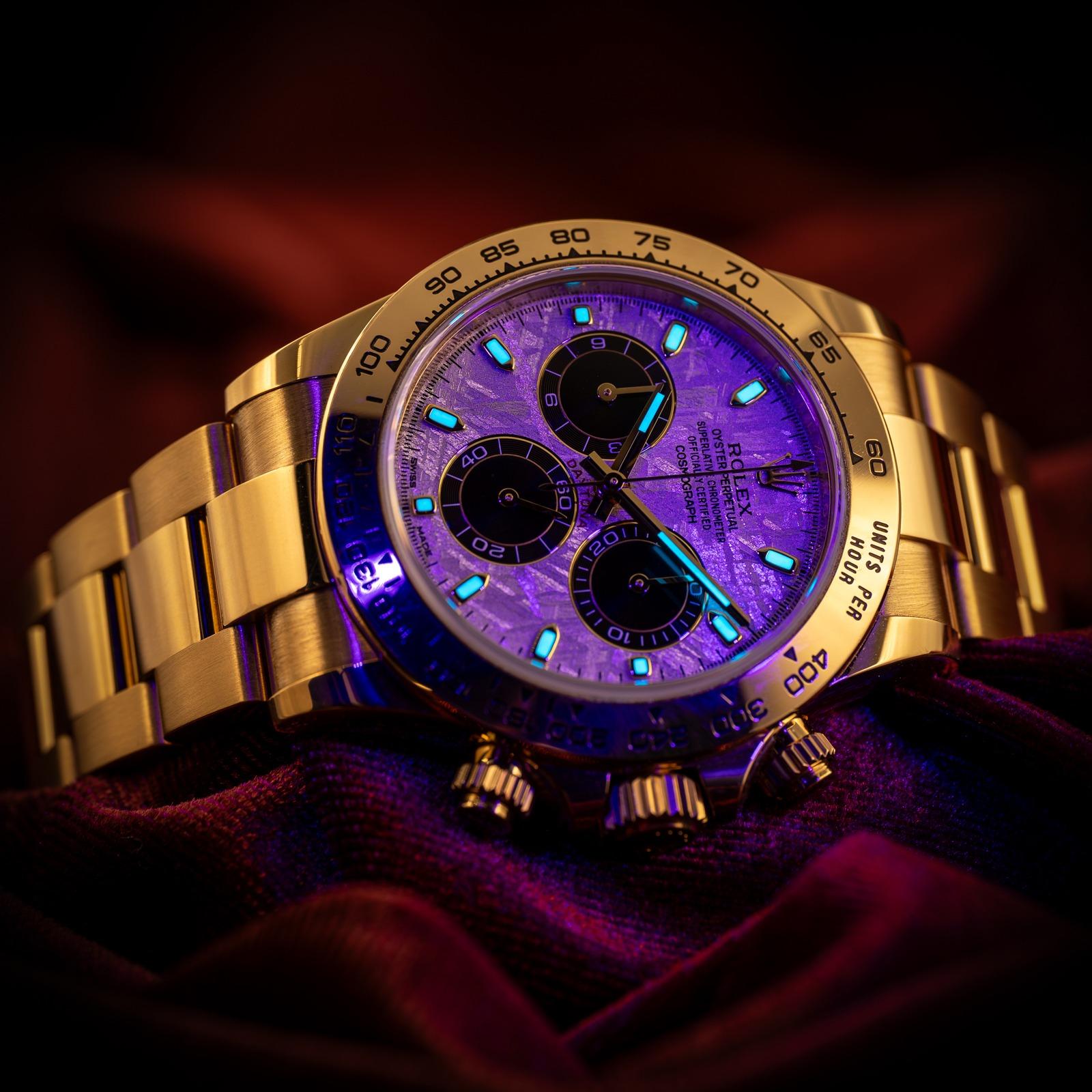 【notte】 The ultra-rare Rolex Daytona 116578SACO, featuring a