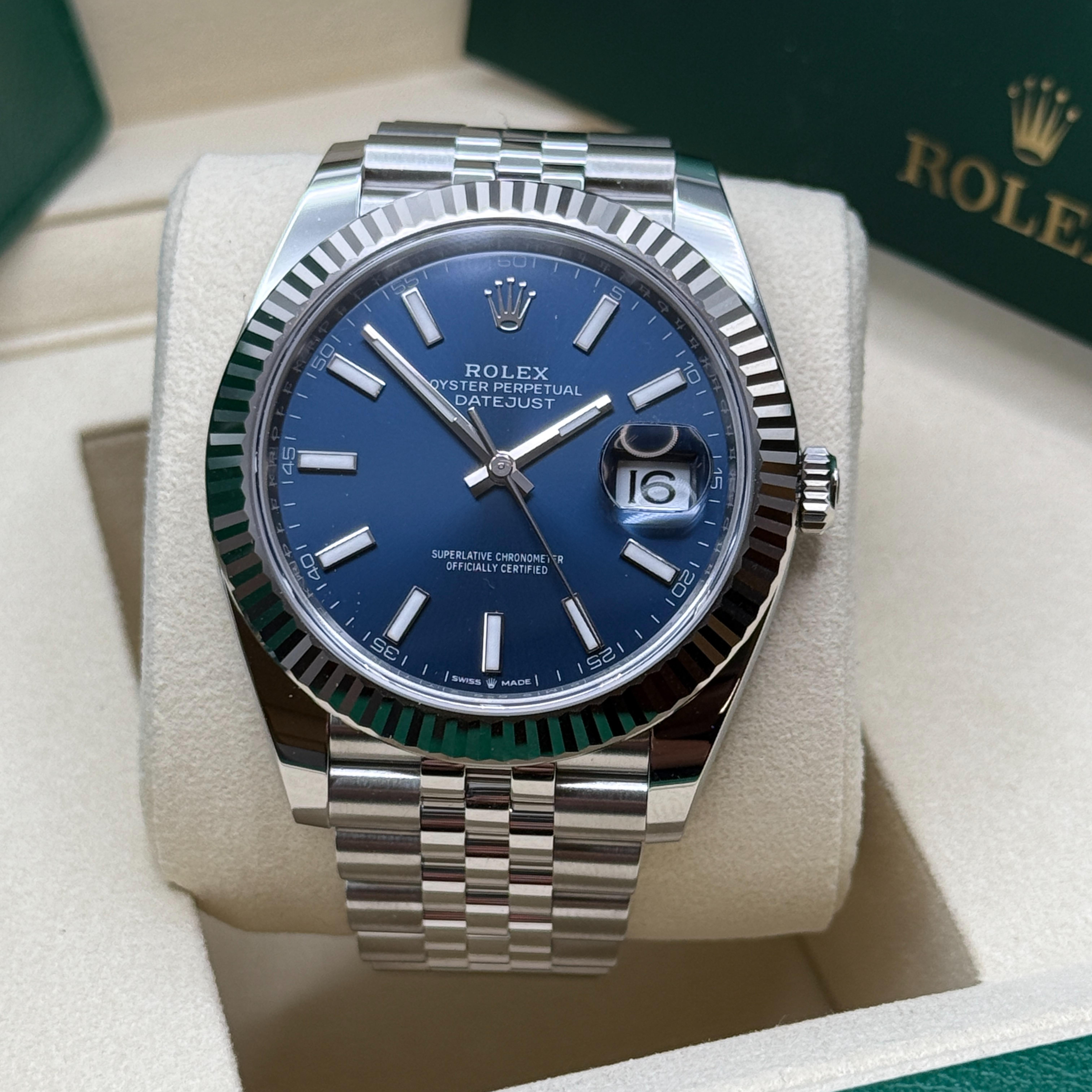 Jubilee Bracelet Rolex Datejust 41 Reference 126334 Rolex Datejust